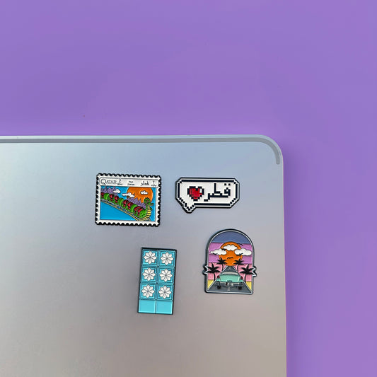 Metal Stickers - Qatar edition