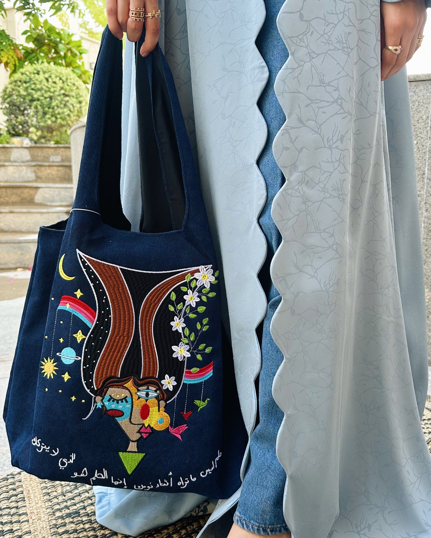 Dreams Tote Bag - Navy
