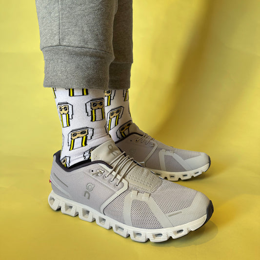 Pixel Groom socks - Large