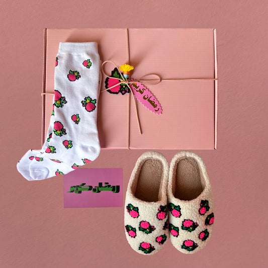 علبة الحذاء والجوارب