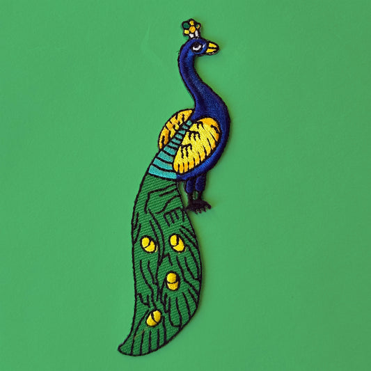 Peacock Iron-on Patch