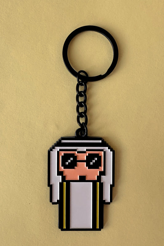 Pixel Groom Keychain