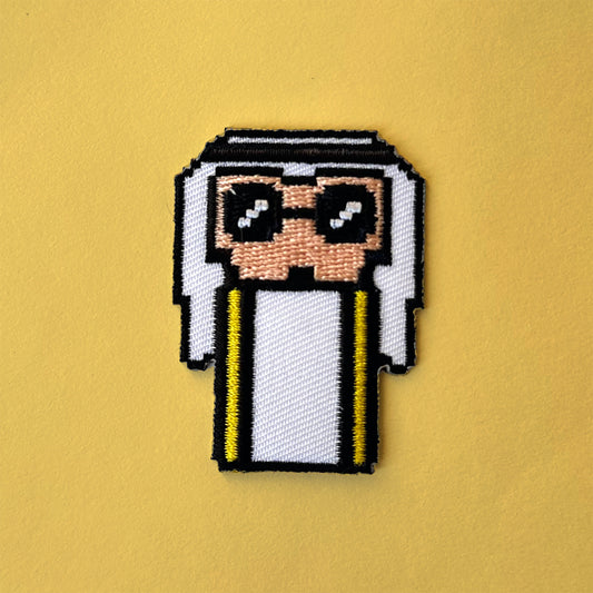 Pixel Groom Iron-on patch